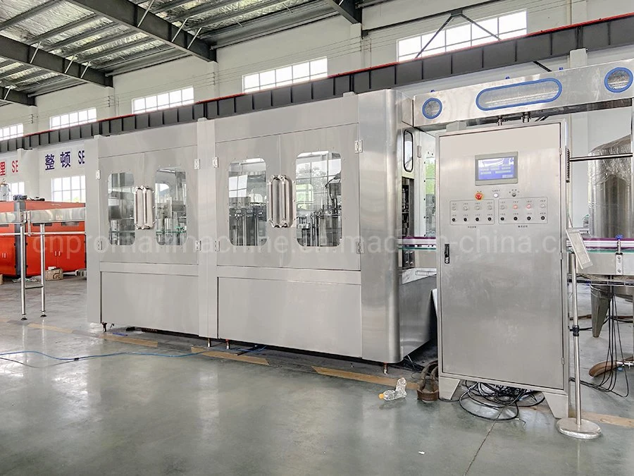 2022 New Automatic Factory Making 10000bph Pet Bottle Mineral Pure Aqua Plastic Drinking Flavor Juice Carbonated Drink Complete Water Bottling Filling Machine